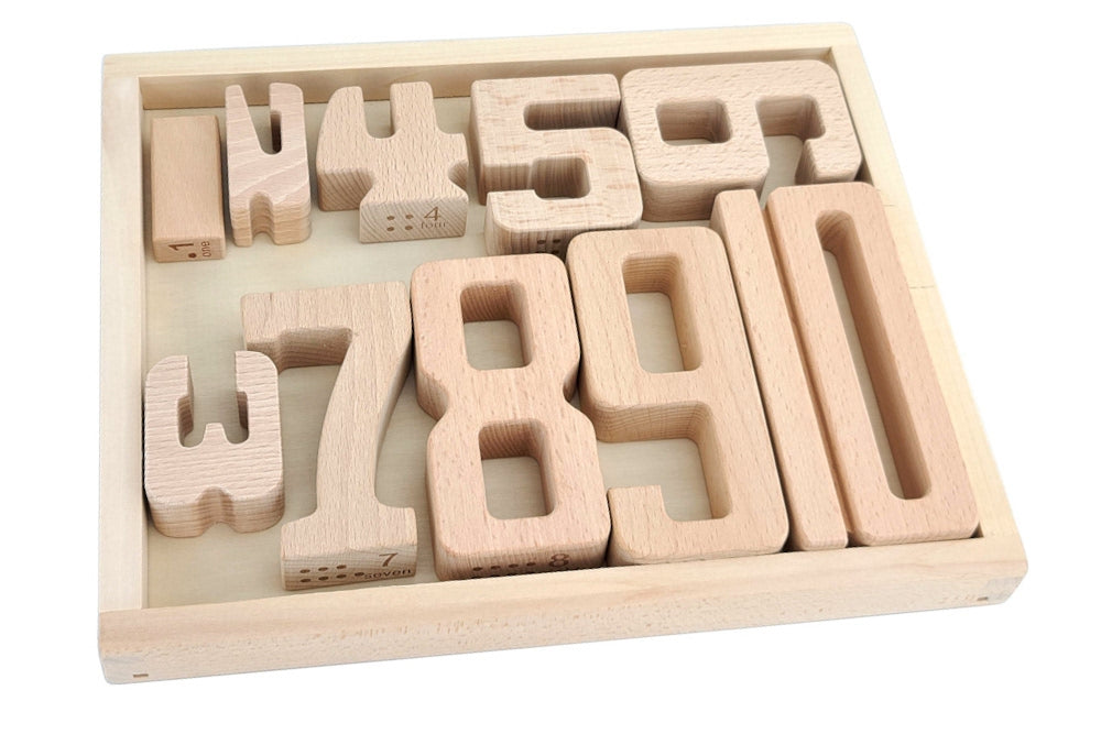 Wooden Number Sum Blocks - IFIT Montessori