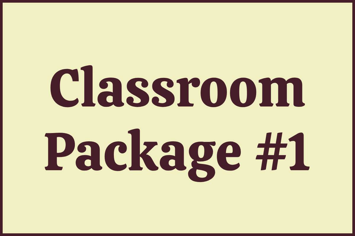 IFIT Montessori: Classroom Package #1