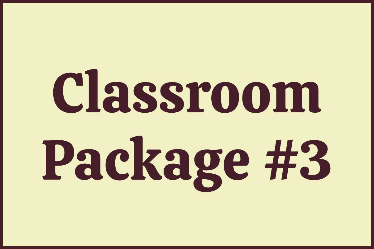 IFIT Montessori: Classroom Package #3