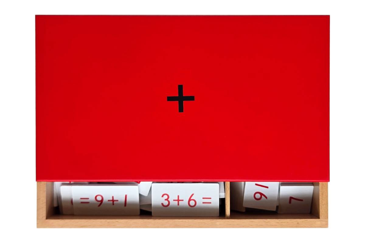 Addition Equations and Sums Box (White Tiles)