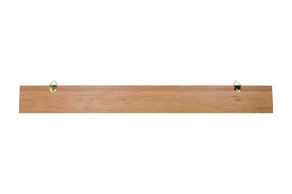 Back side of wall frame showing the two loops for mounting on the wall.