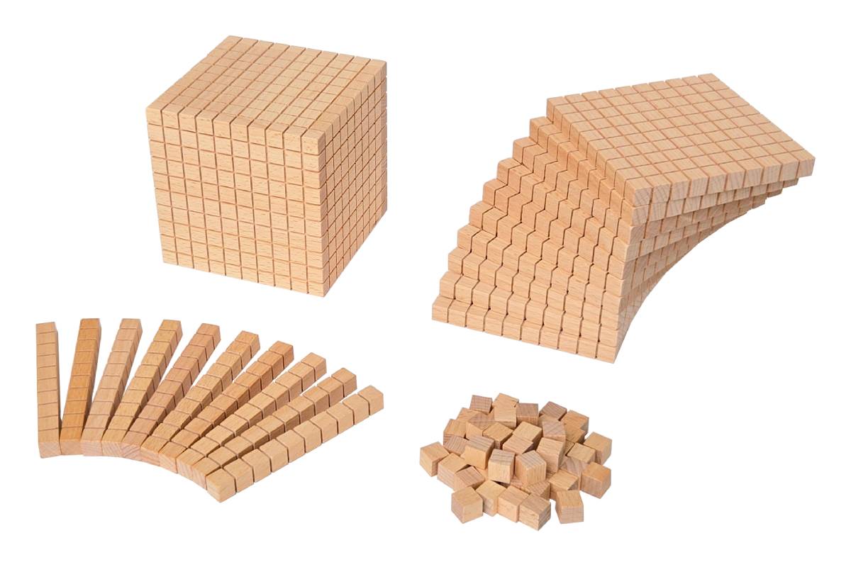 IFIT Montessori: Wooden Ten Base Block