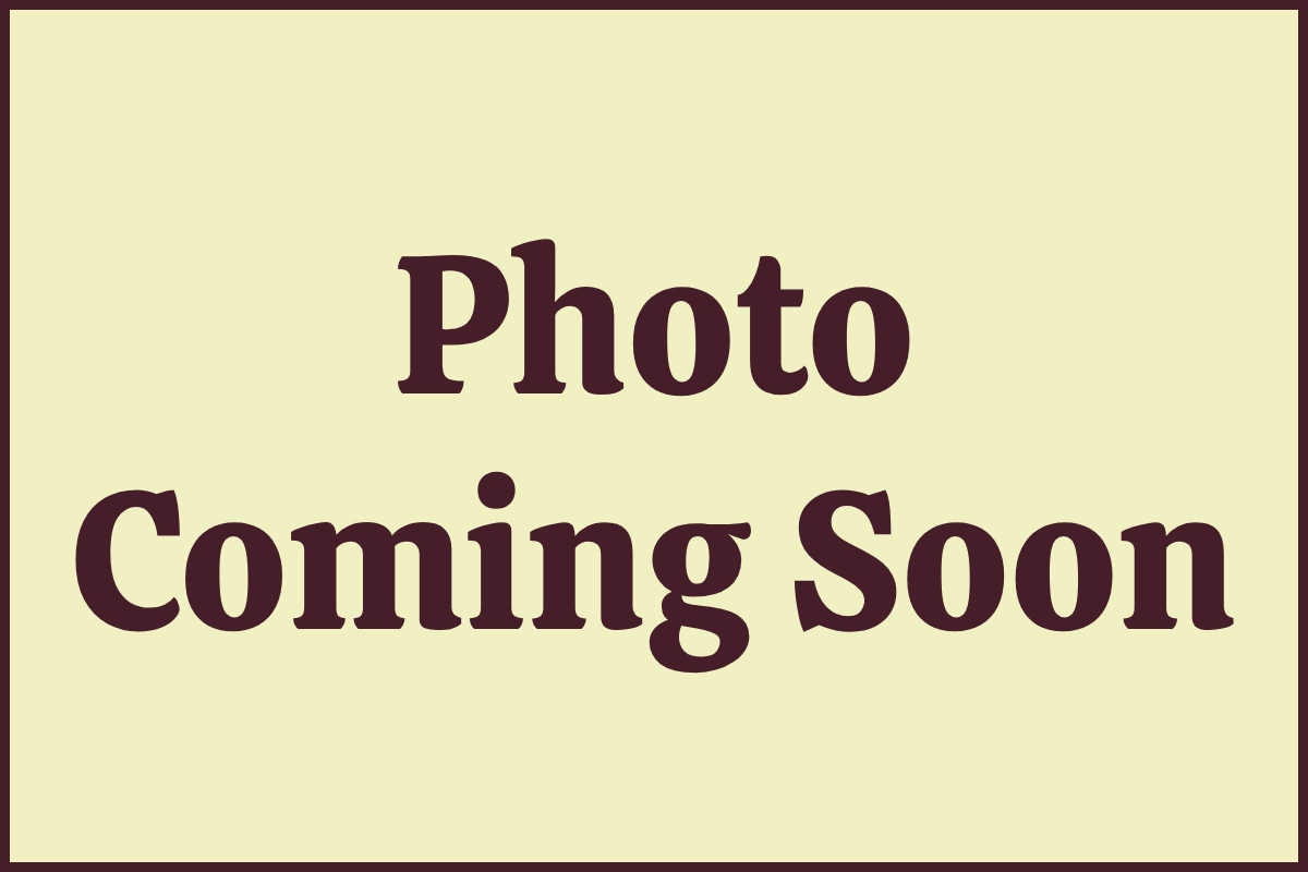 Photo coming soon.