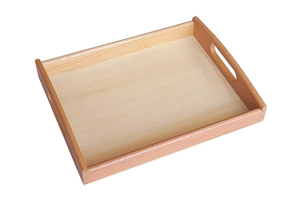 IFIT Montessori: 3 Wooden Trays with Handles