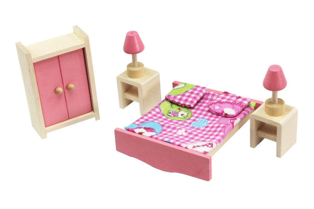 Dollhouse Furniture Bedroom Set