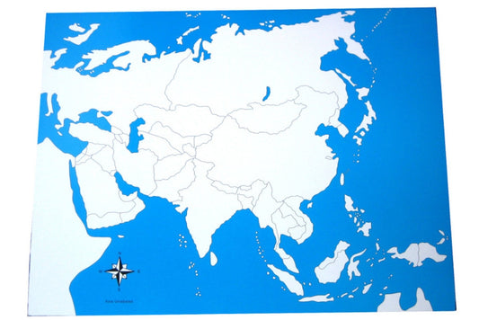 IFIT Montessori: Unlabeled Asia Control Map