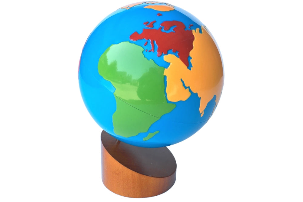 IFIT Montessori: Globe of the World Parts