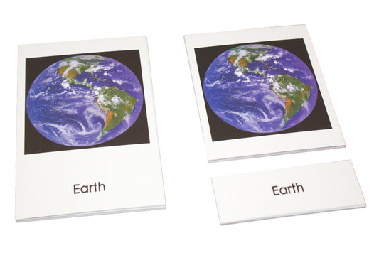 IFIT Montessori: Planets of the Solar System 3-Part Cards