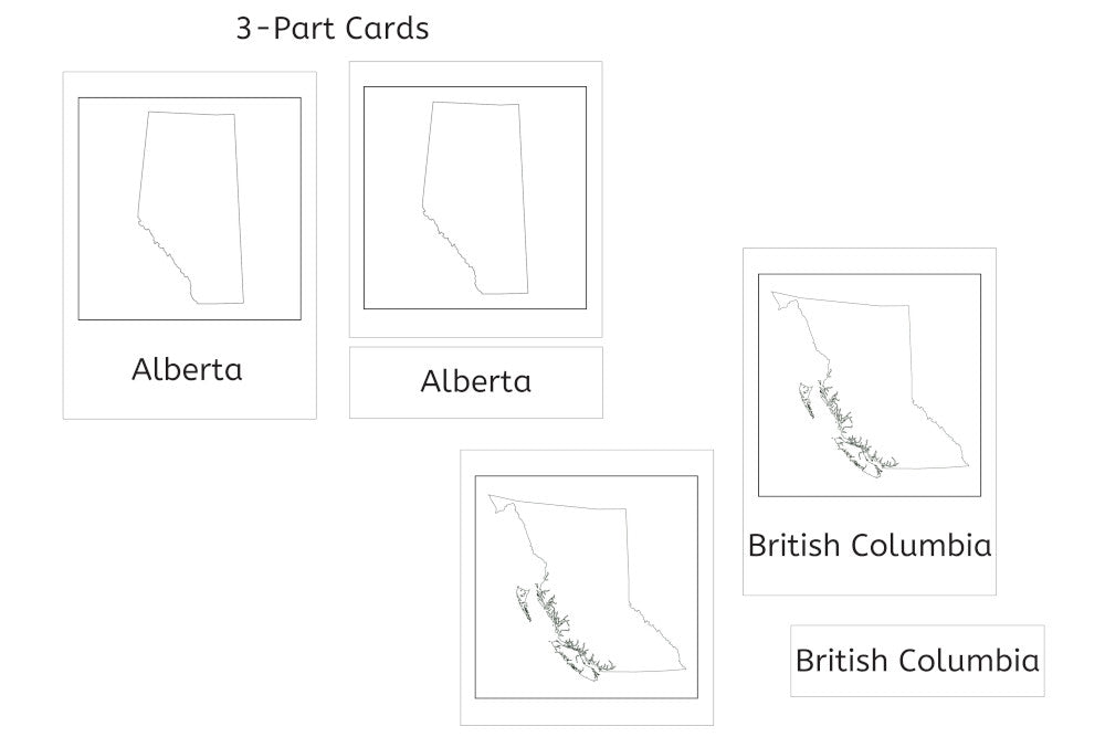 Province & Territory Maps of Canada (PDF)