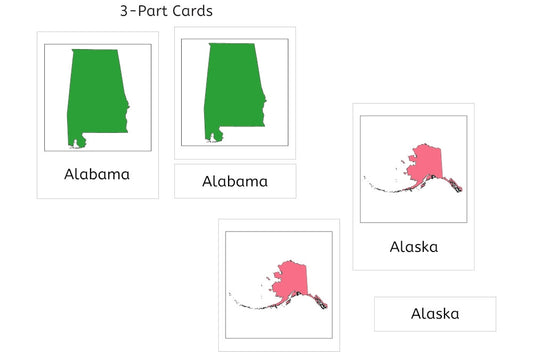 State Maps of the USA (PDF)