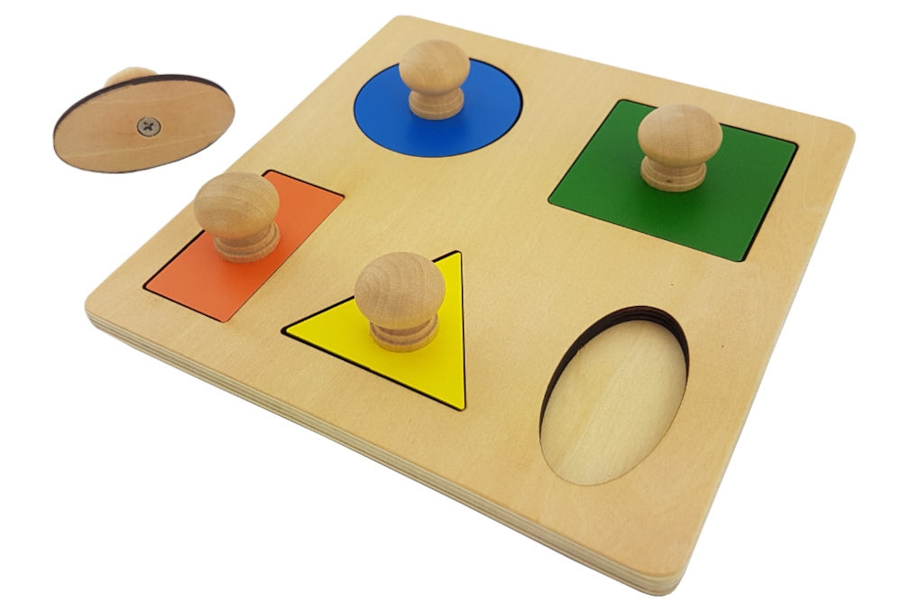 IFIT Montessori: Geometric Puzzle Board