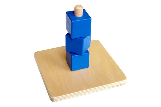 IFIT Montessori: Cubes on Vertical Dowel