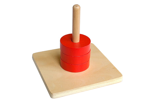 IFIT Montessori: Discs on Vertical Dowel