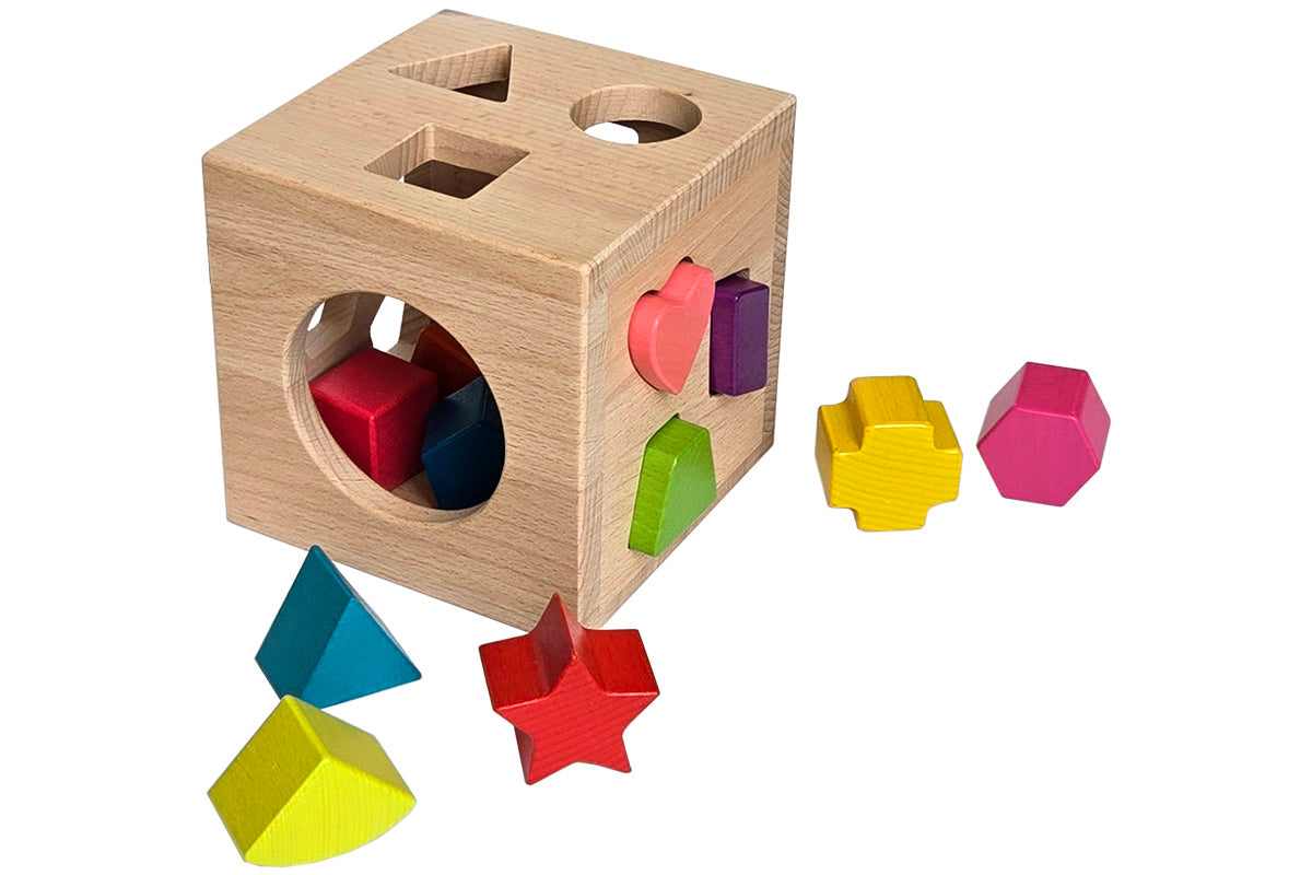 Colored Shape Sorting Cube