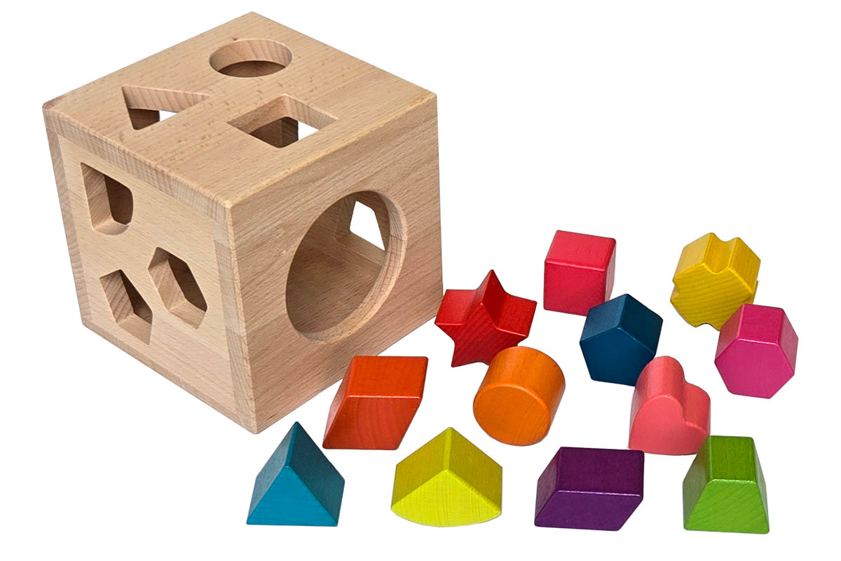 Colored Shape Sorting Cube