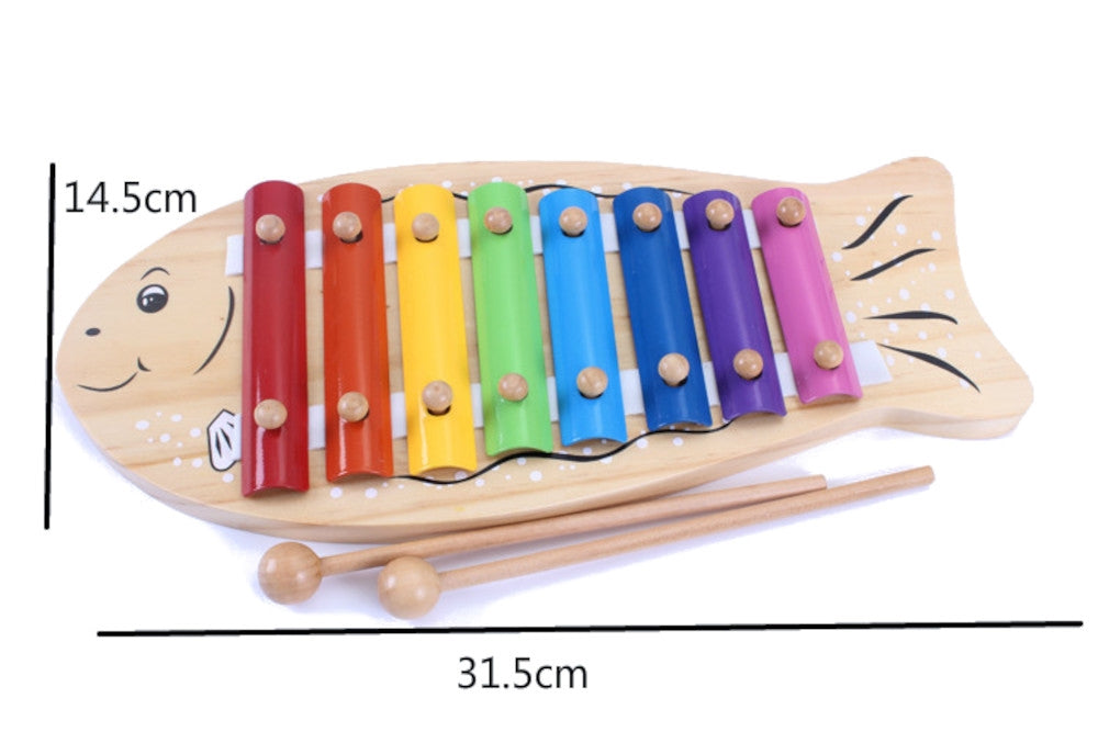 IFIT Montessori: Wooden Fish Xylophone