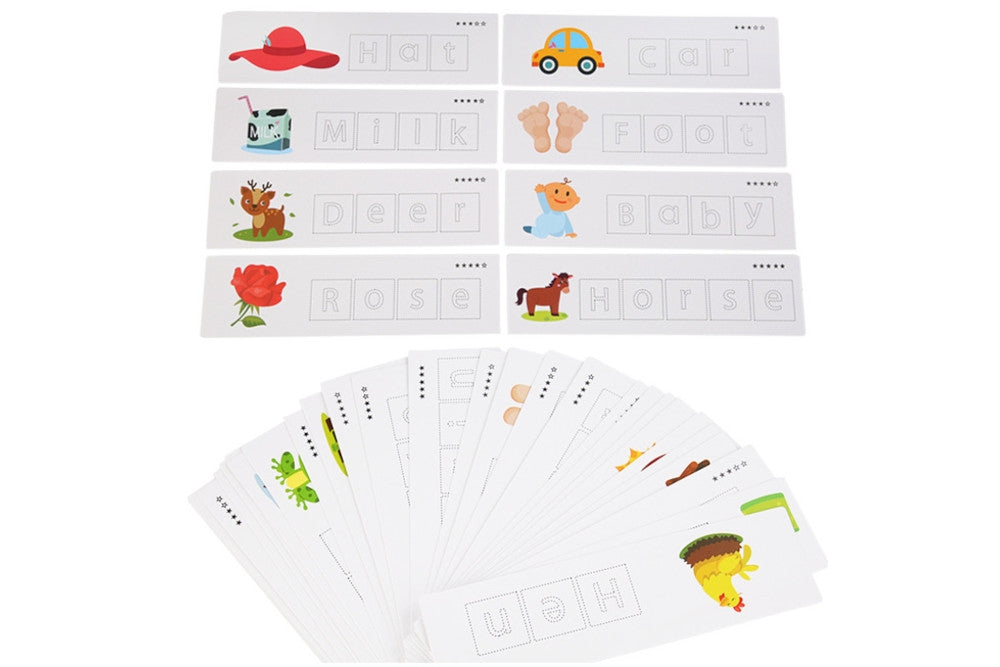 Letter Matching Game with Tray - Tiles