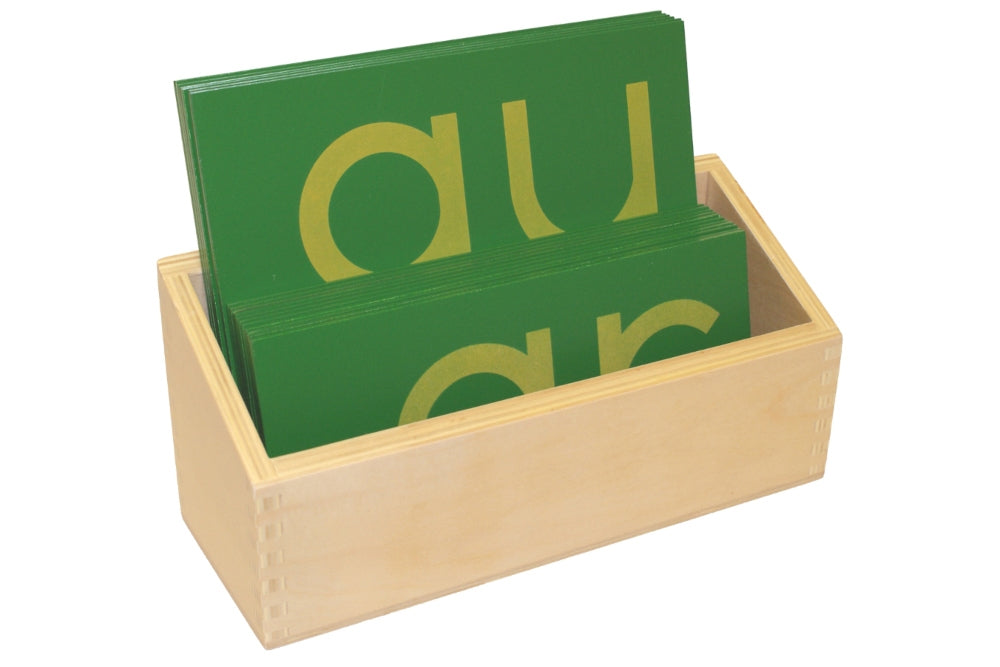 IFIT Montessori: Lower Case Sandpaper Double Letters, Print