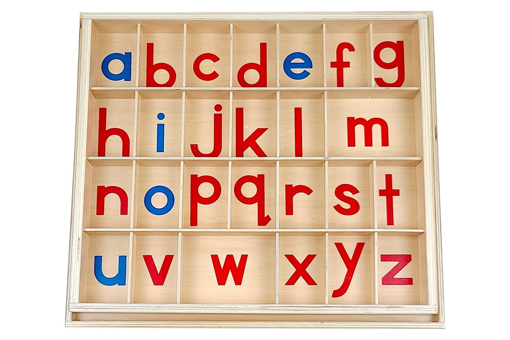 IFIT Montessori: Movable Alphabet with Box - Print