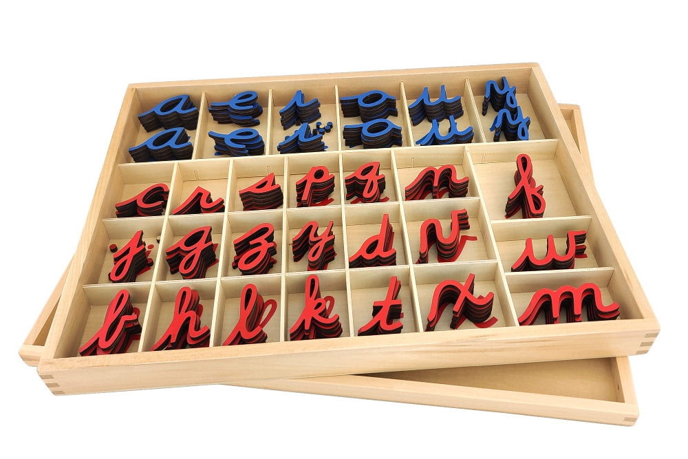 IFIT Montessori: Movable Alphabet - Cursive