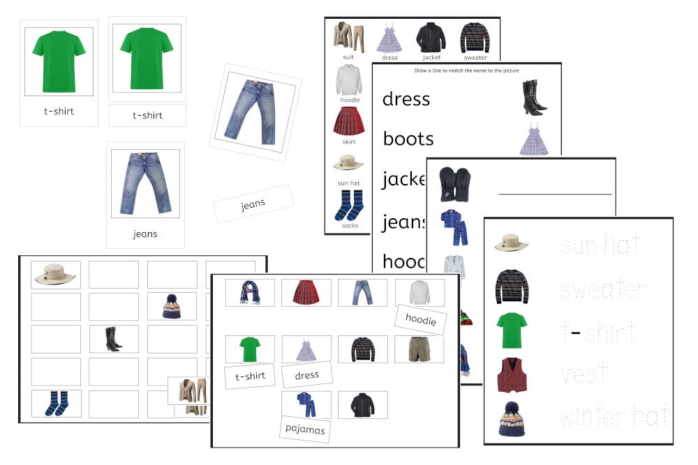 Clothing Exercise Set (PDF)