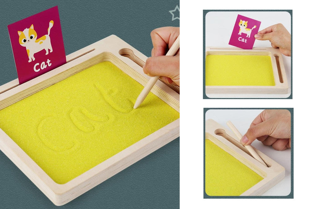 IFIT Montessori: Sand Tracing & Drawing Tray