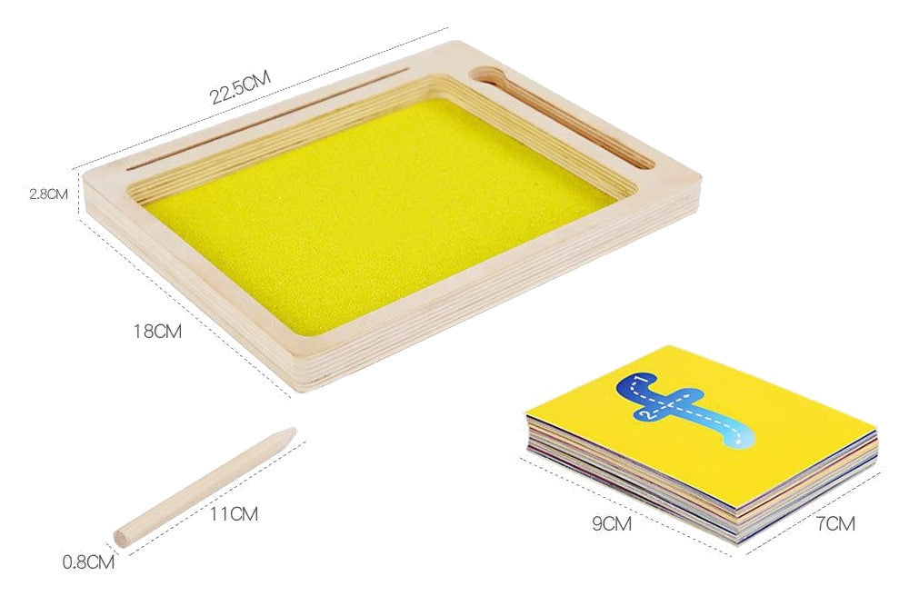 IFIT Montessori: Sand Tracing & Drawing Tray