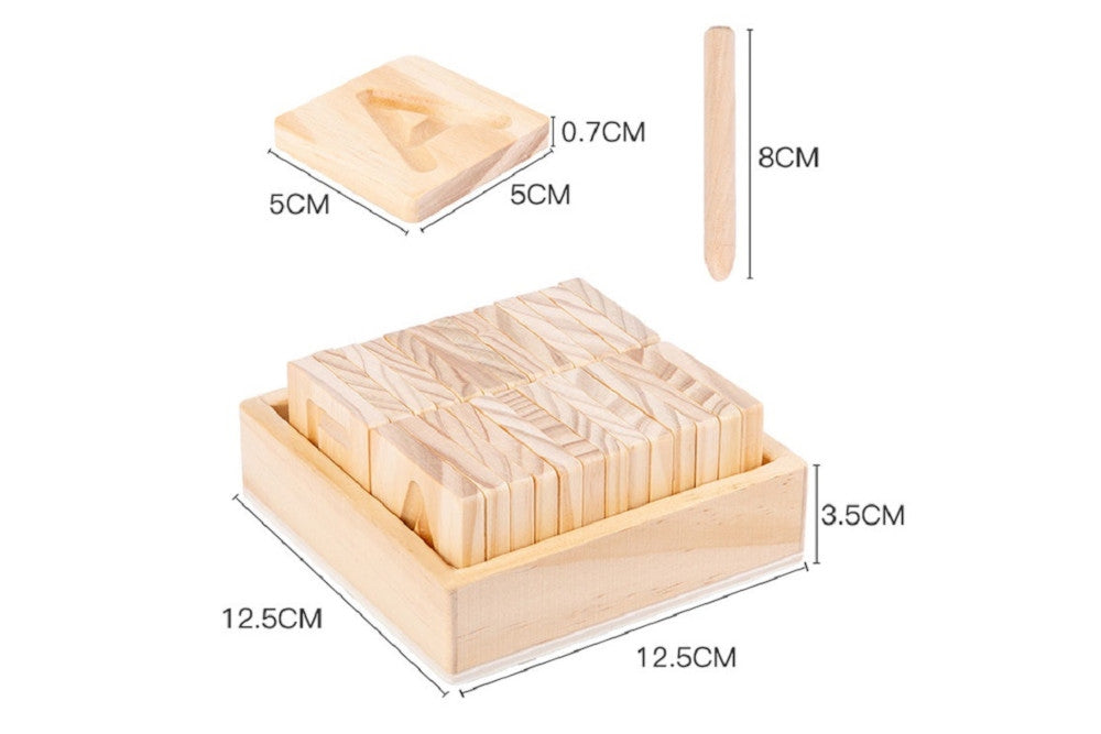 Lower Case Print Tracing Boards