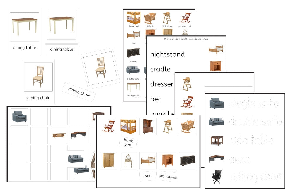 Furniture Exercise Set (PDF)