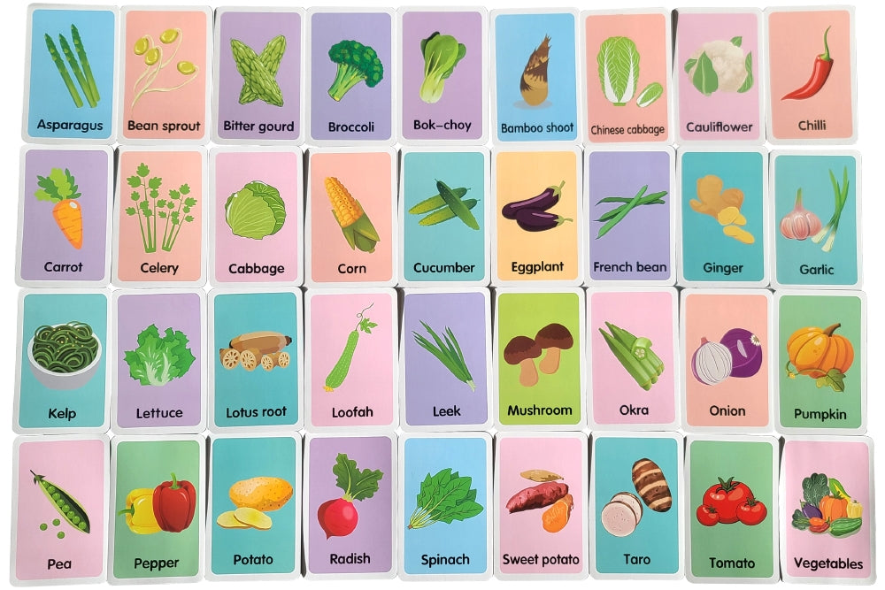 Vegetable Flashcards