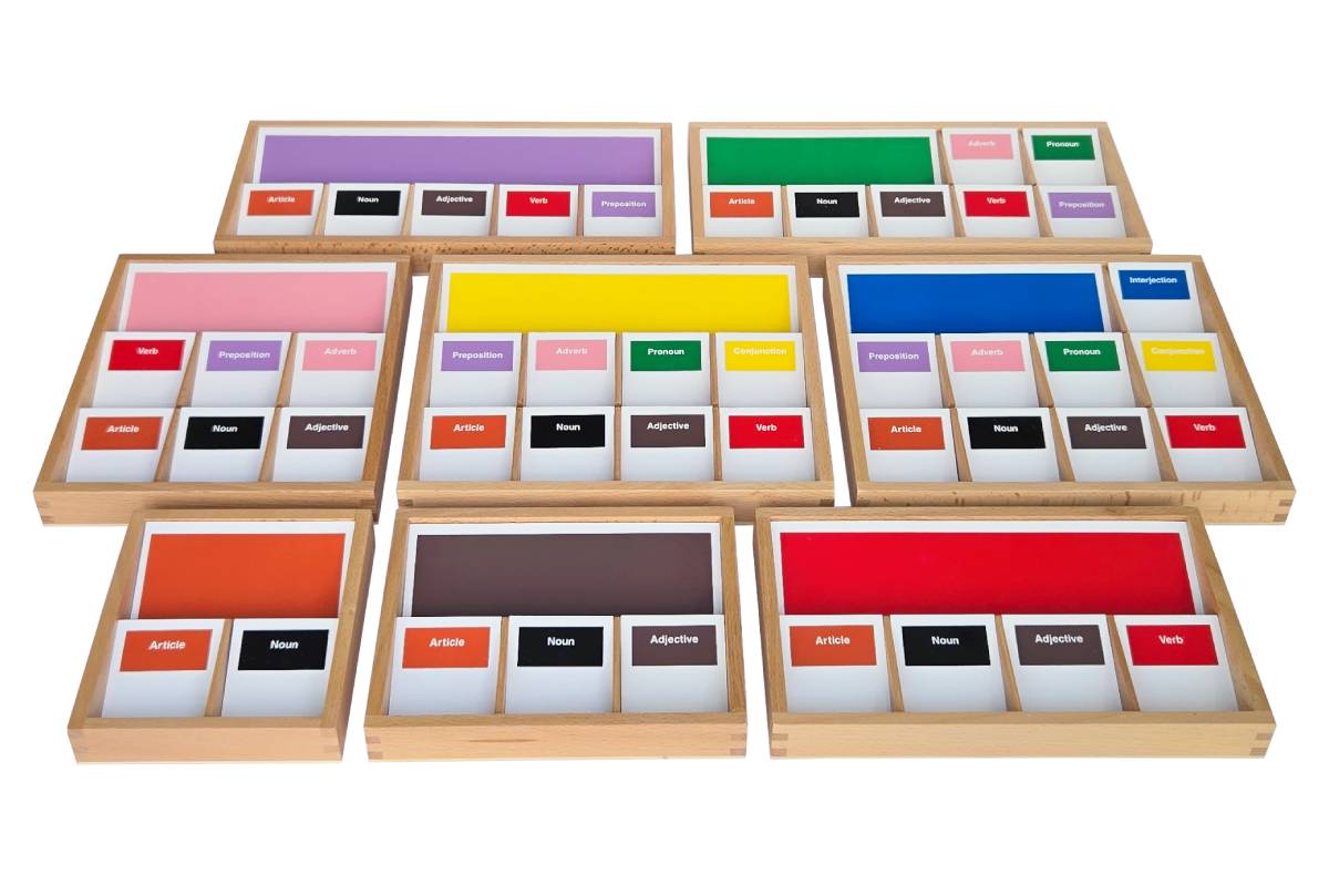 Grammar Boxes - Set of 8