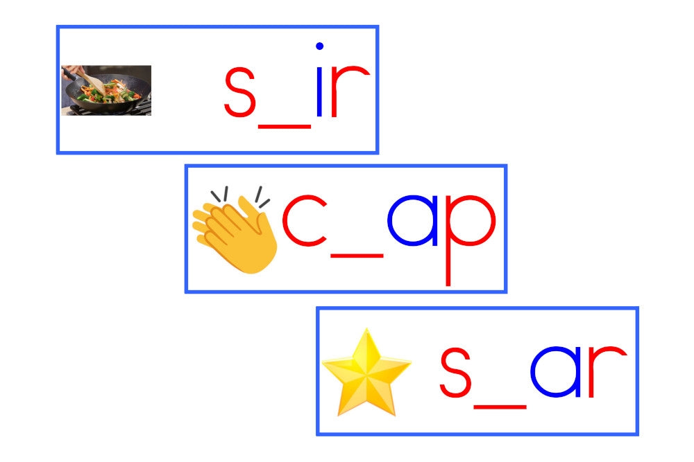 CCVC Missing Consonant Cards (PDF)