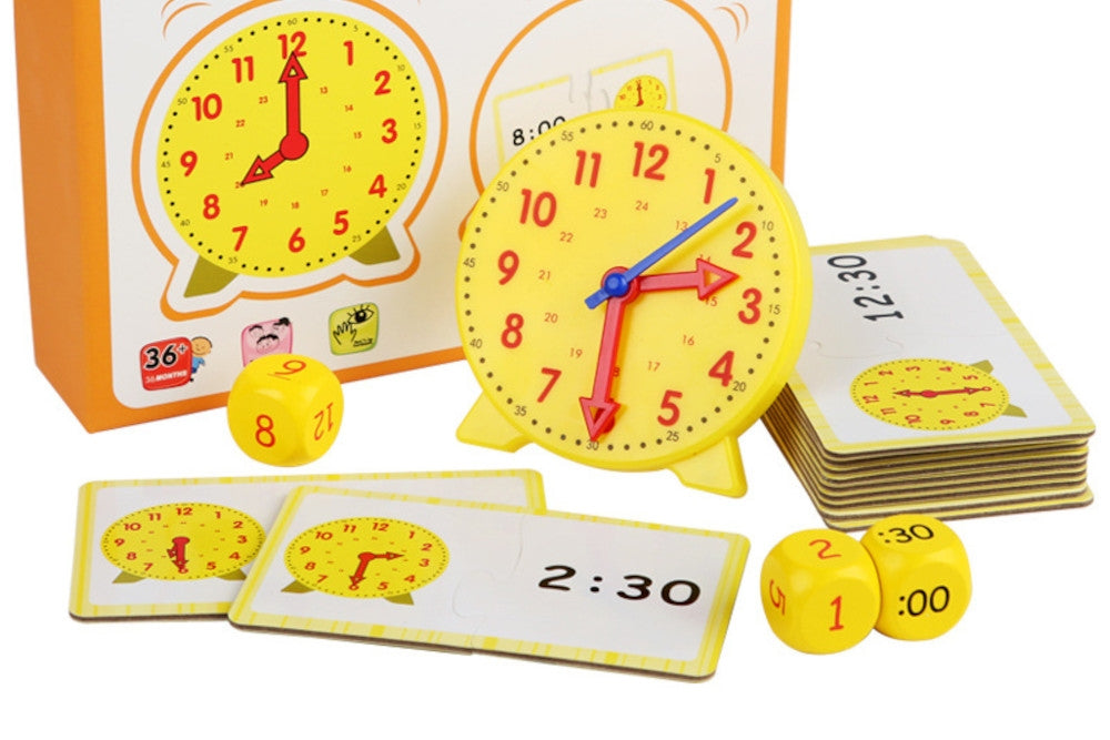 Clock/Time Learning Kit - IFIT Montessori