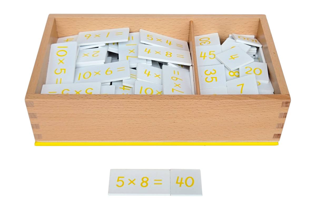 Multiplication Equations and Products Box