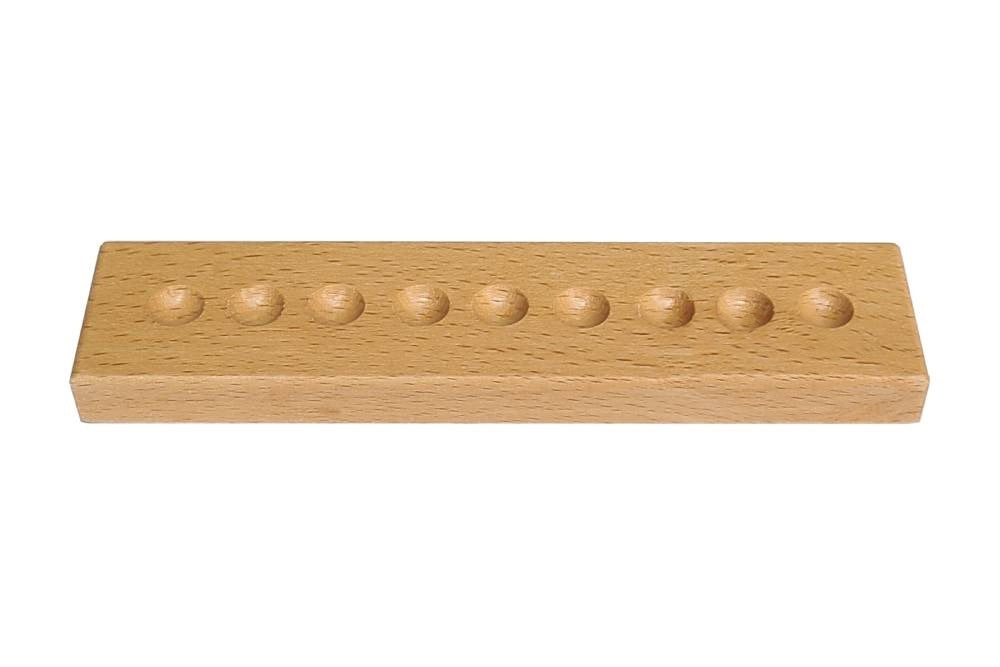 IFIT Montessori: Nine-Unit Tray for Beads