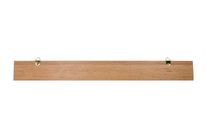 Back side of wall frame showing the two loops for mounting on the wall.