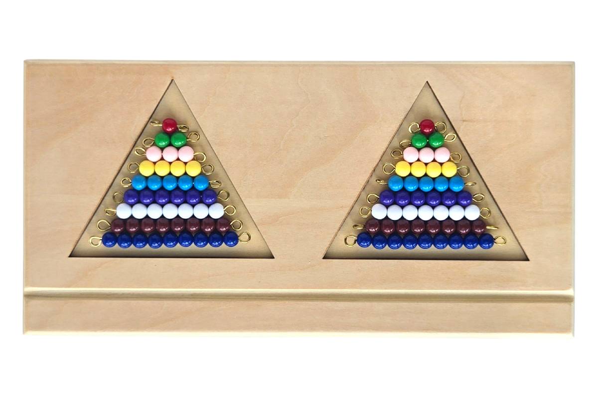 Double Bead Stair Tray holding two bead stairs.