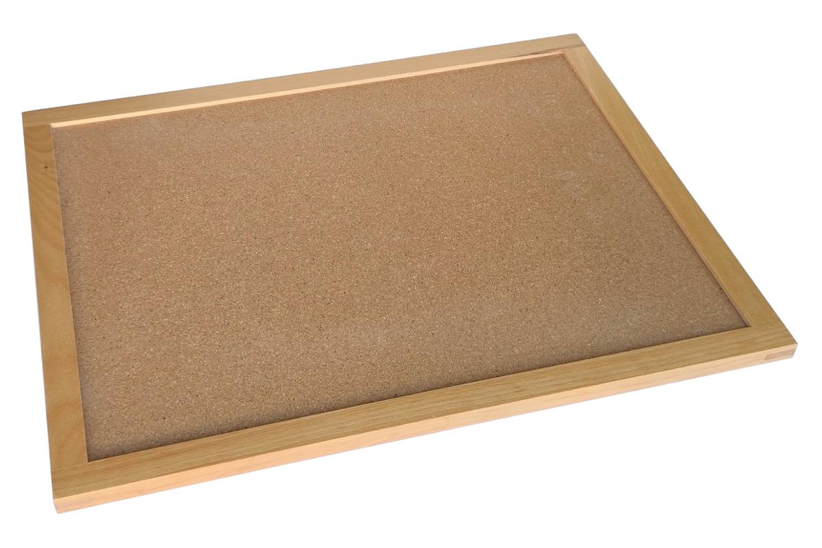 Cork Workboard for Geometry Sticks