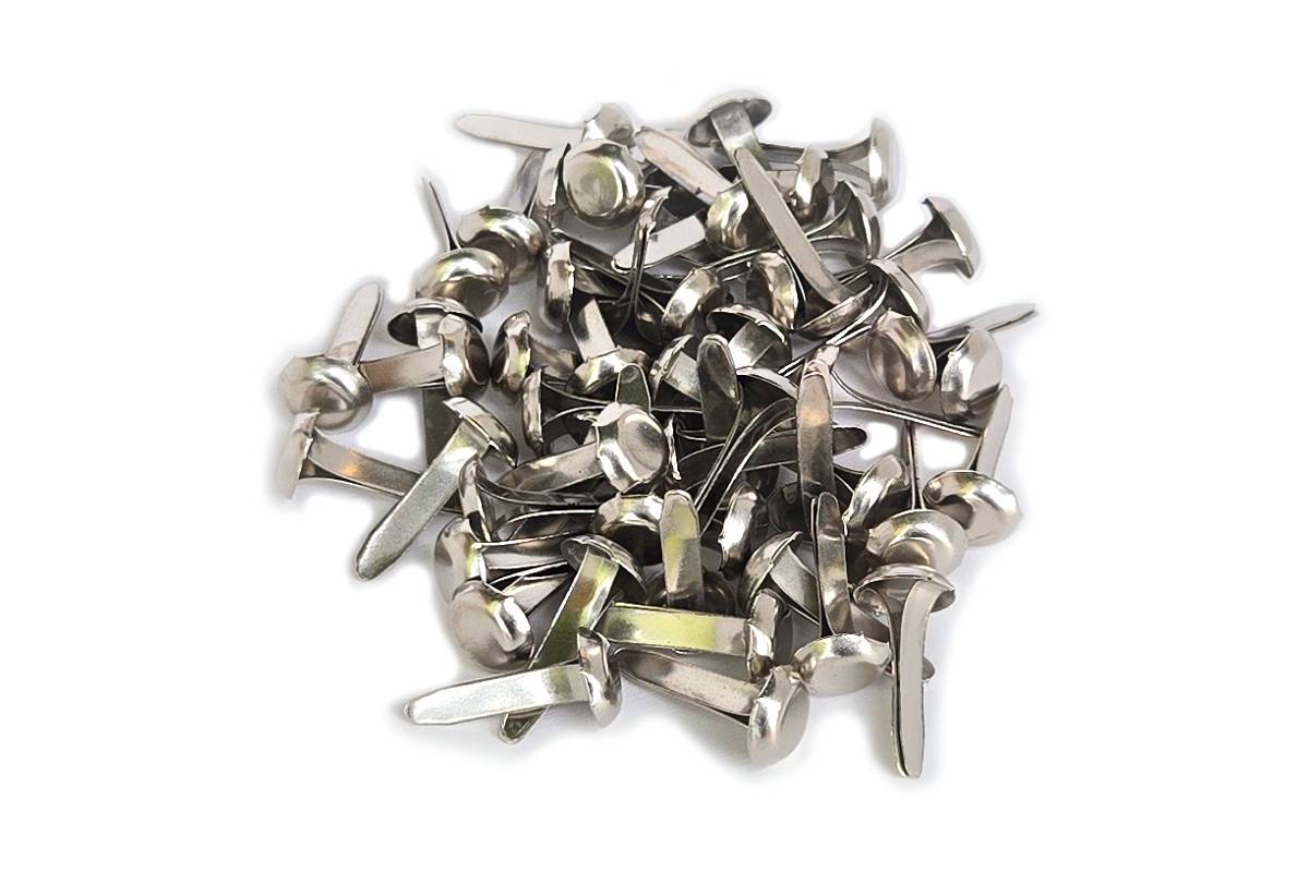 Steel Brads for Geometric Stick Material