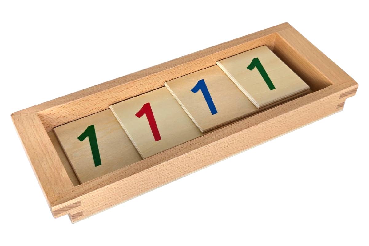Introduction to Decimal Symbol (Wooden Cards)