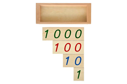Introduction to Decimal Symbol (Wooden Cards)