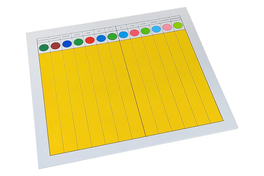 IFIT Montessori: Decimal Fraction Board