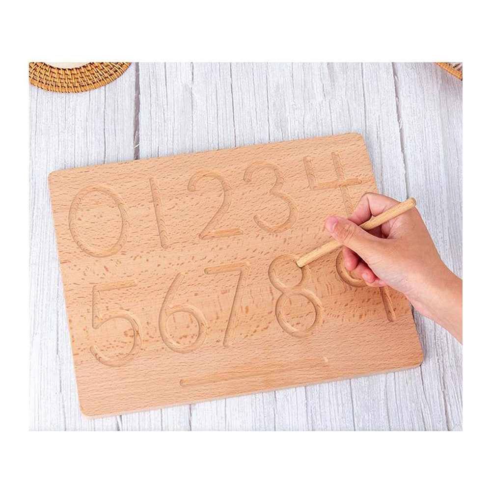 IFIT Montessori: Number & Shape Tracing Board