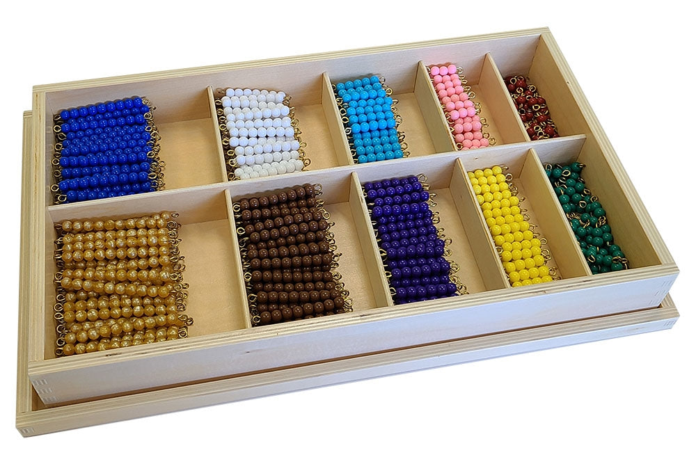 IFIT Montessori: Decanomial Bead Bar Box (N Beads)