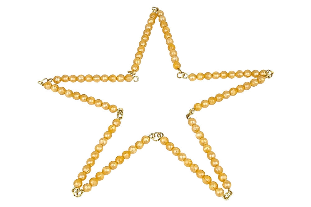 IFIT Montessori: Golden Bead Chain of 100 (N Beads)