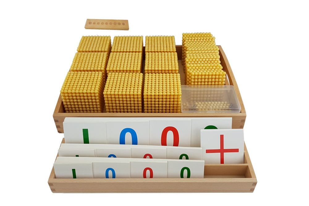 IFIT Montessori: Golden Bead Bank Game (C Beads)