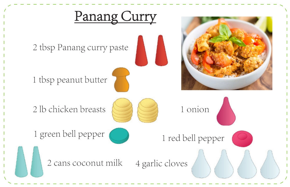 Mandala Recipe Cards - Thai Cuisine (PDF)