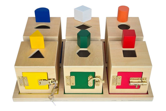Lock Boxes - Set of 6