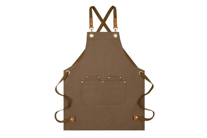 Brown Kids' Apron