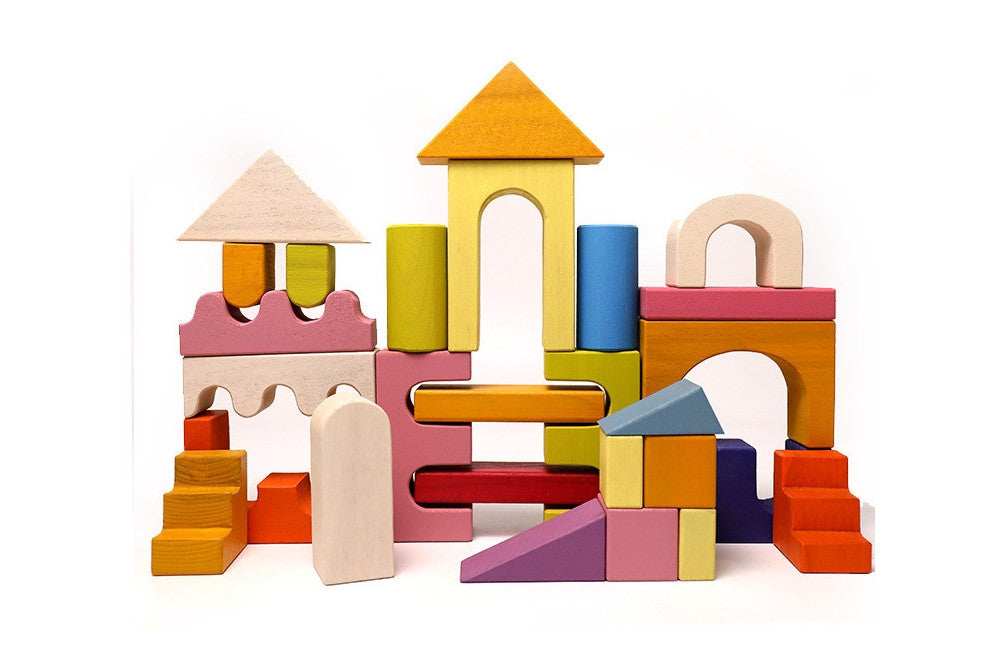 Rainbow Castle Building Set